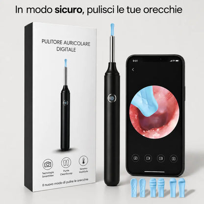 AurisCam - Pulitore auricolare digitale