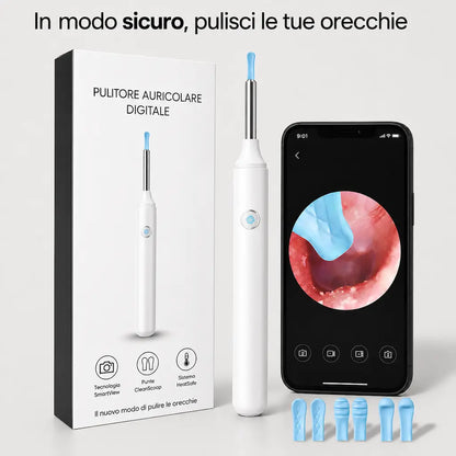 AurisCam - Pulitore auricolare digitale