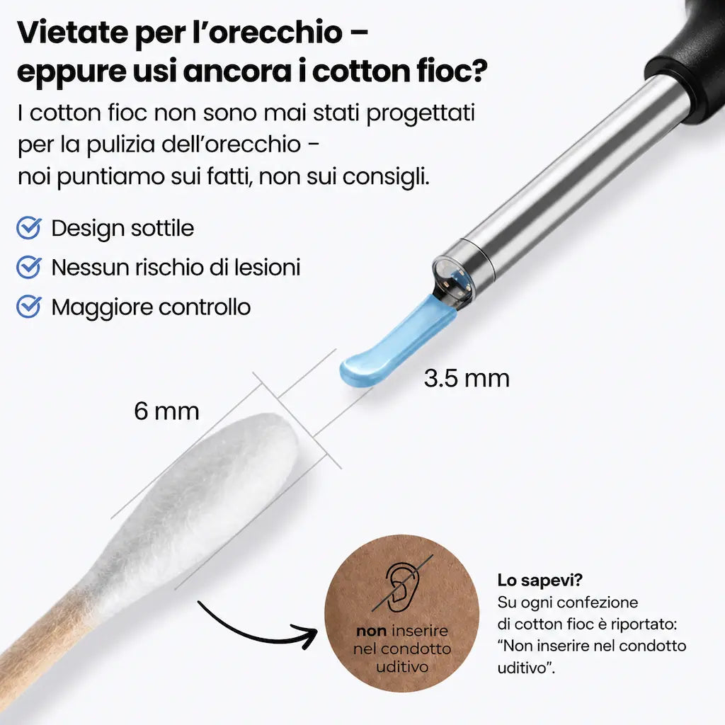 AurisCam - Pulitore auricolare digitale