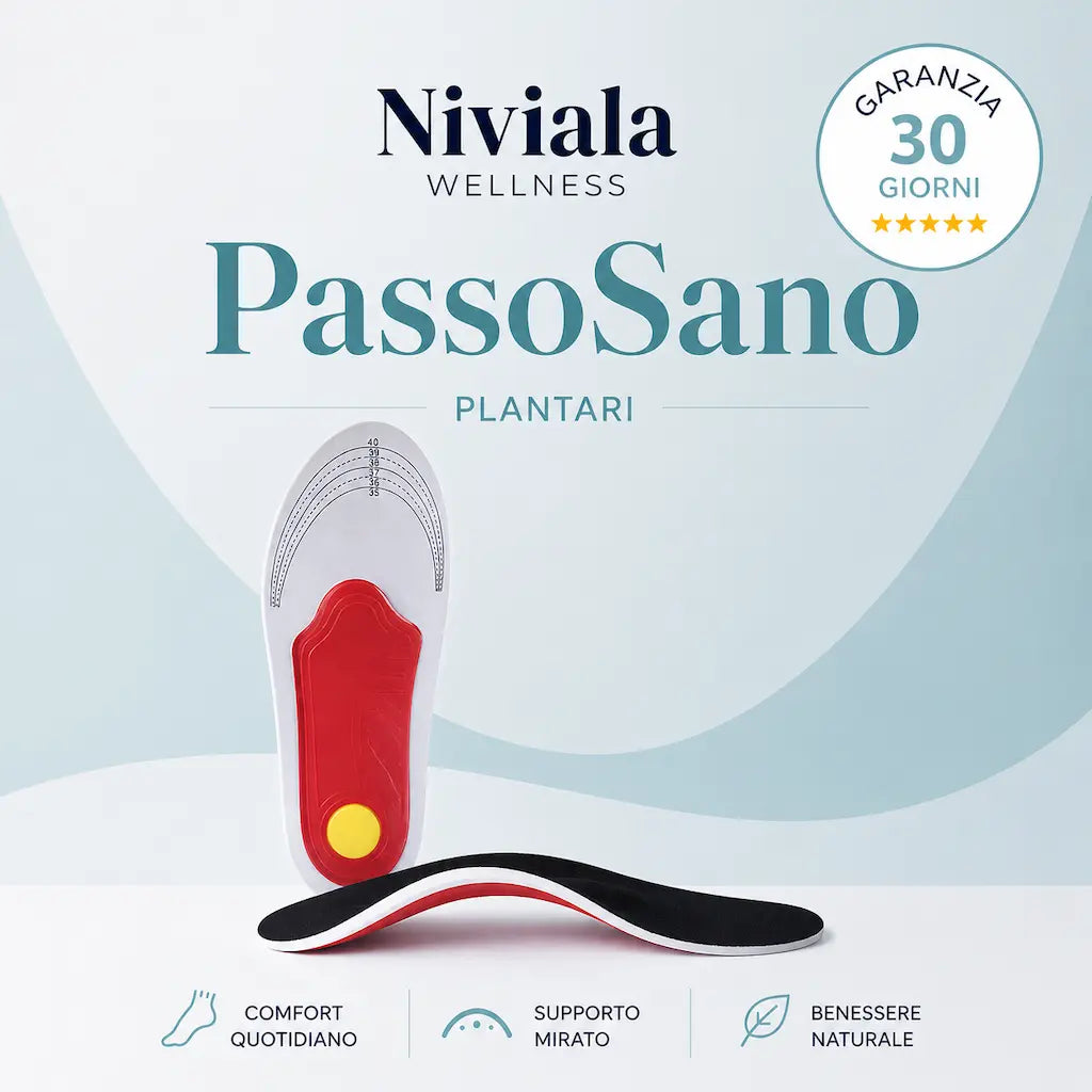 PassoSano™ - Solette di Sostegno Plantare