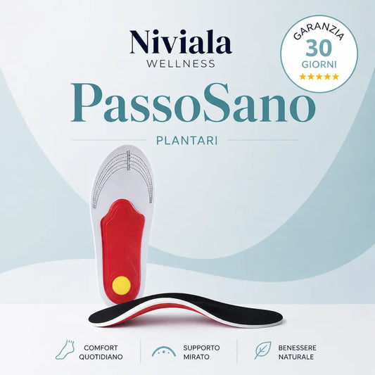 PassoSano™ - Solette di Sostegno Plantare